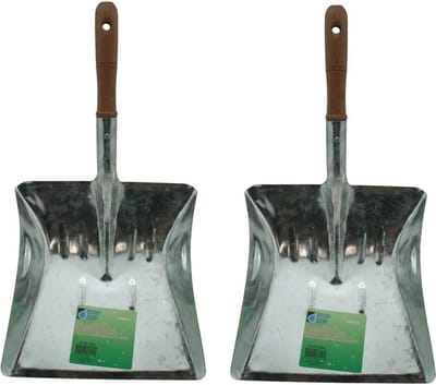 Benson Blik zonder stoffer - 2x - voor buiten - verzinkt - 22 cm