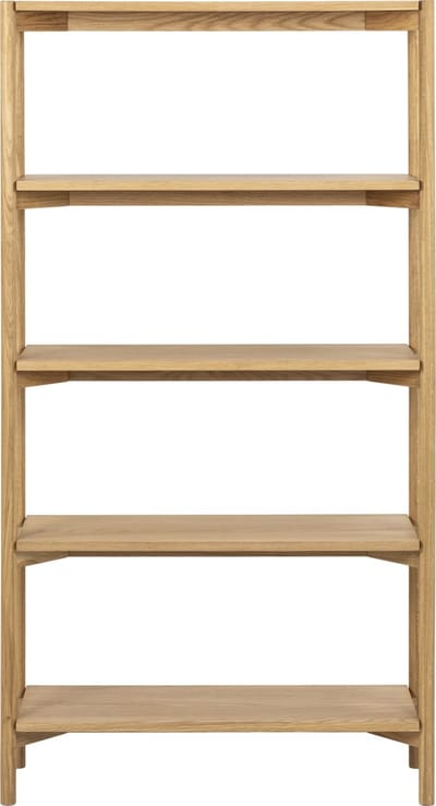 Giga Living Boekenkast Ronna - Naturel - 86x30x160cm
