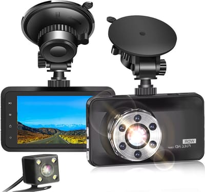 MKSS® Dual Dashcam - Dashcam voor Auto - Dashcams - Zwart