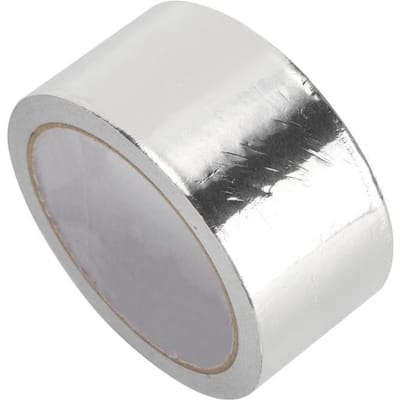 Ruban de réparation en aluminium - HURRISE - Bande imperméable à l'eau et résistance à la chaleur argenté