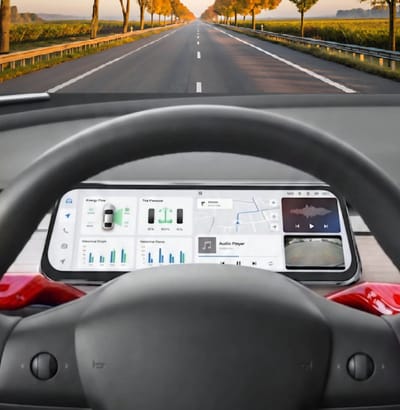 Module met Carplay en Android auto voor autoradio | Geschikt voor Tesla 3 & Y | 2017 - 2024 | Radio scherm met Navigatie | 2017 2018 2019 2020 2021 2022 2023 2024