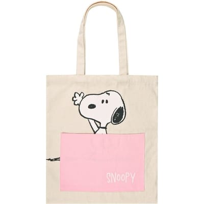Peanuts Snoopy Unisex Linnen tas - meerkleurig - Standard