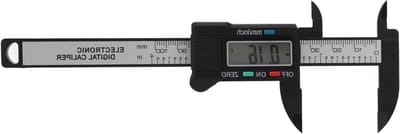 Mini LED Digital Caliper - Portable and Easy To Use - ABS Material - LED Display - Ideal Gift - 0 To 100 Mm Measuring Instrument with Metric Inch Conversion