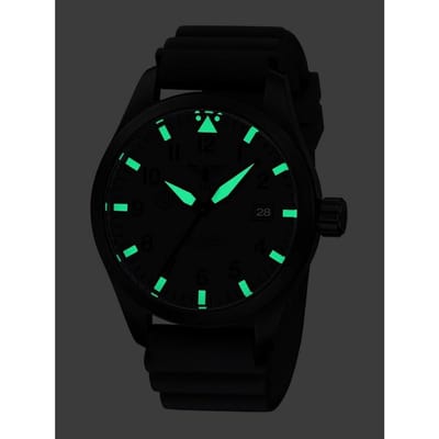 KHS - KHS.AIRBSXT.DB - Polshorloge - Airleader Black Steel XTAC - Heren