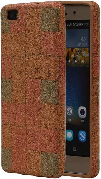 Kurk Design TPU Cover Case voor Huawei P8 Lite Hoesje Model E