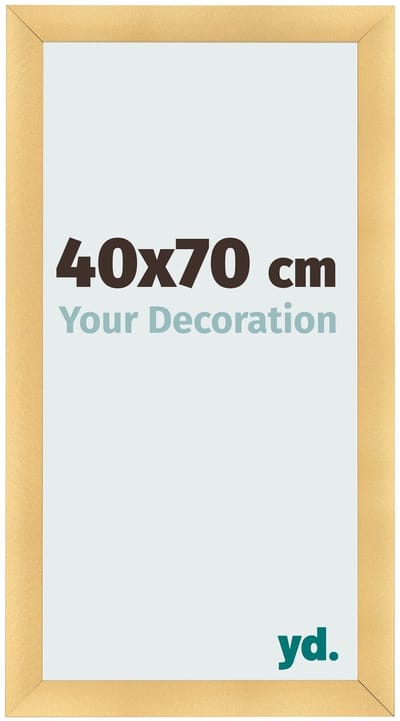 Your Decoration - Fotolijst 40x70 cm - MDF - Goud Mat - Pisa