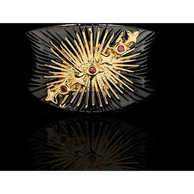 Exquise Creatieve Bloeiende Bloemen Stop Vlinder Ring Zwart Goud Zilveren Sieraden Luxe rode Glanzende Zirkoon Damesring 10 beige