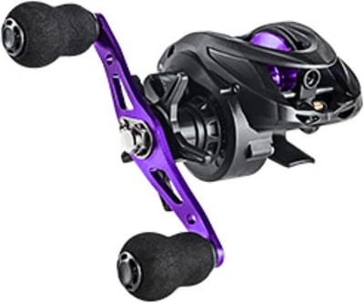 Vismolen Metaal - Reel Onderdeel - Zoutwater Vissen - Max Drag 8kg - Rechtshandig - Paars