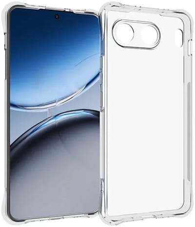 Transparant Hoesje Geschikt voor OnePlus Nord 4 | Schokbestendig TPU | Back Cover | Dun | Flexibel | Shockproof | Doorzichtig