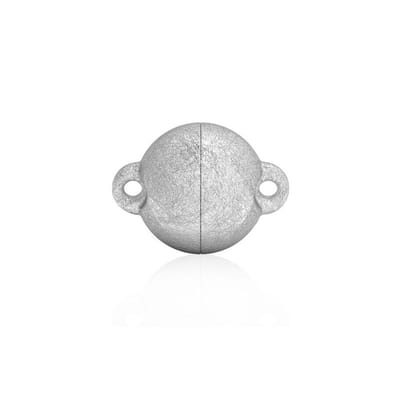 Luna-Pearls - 666.1610 - Sieradensluiting - Dames - 925er Zilver gerhodineerd - 10mm