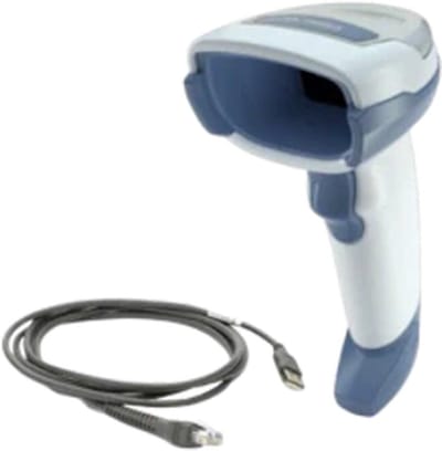 Zebra DS4608-HC, 2D, USB, RS232, kabel (USB), wit