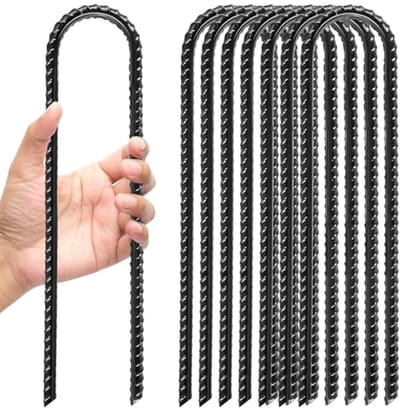 Grondankers set van 8 stuks voor trampoline en tenten, stormbestendige haringen, 30 cm lang