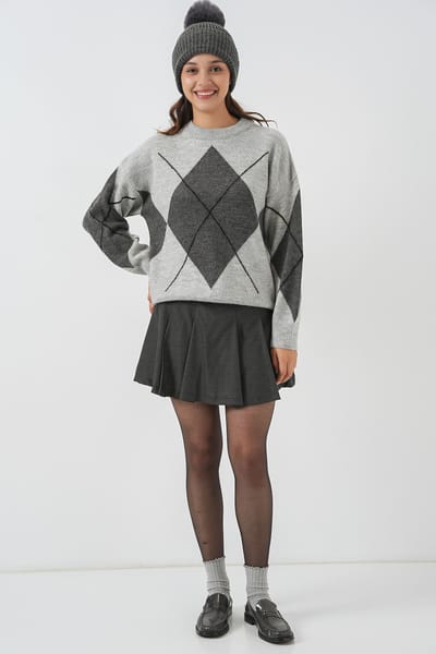 Oversized Gebreide Trui