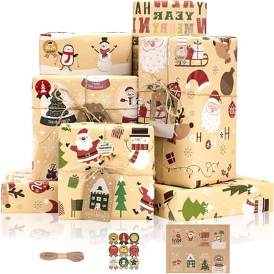 Cadeaupapier voor elke gelegenheid - kleurrijk, stevig en milieuvriendelijk cadeau inpakken