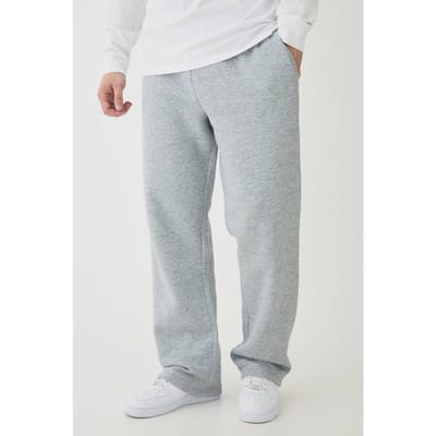 Tall Essential Straight Fit Joggers | Grey Marl | Size Small