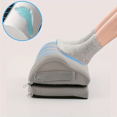 Dutchers® Ergonomisch Voetensteun - Voetkussen - Stoelkussen - Voetenbank - Anti-Slip - Bureau Accessoires - Rugpijn - Zithouding