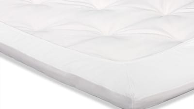 Beter Bed Select Jersey Hoeslaken Topper - 200 x 200/210/220 cm - 100% Katoen - Matrasbeschermer - Matrashoes - Wit