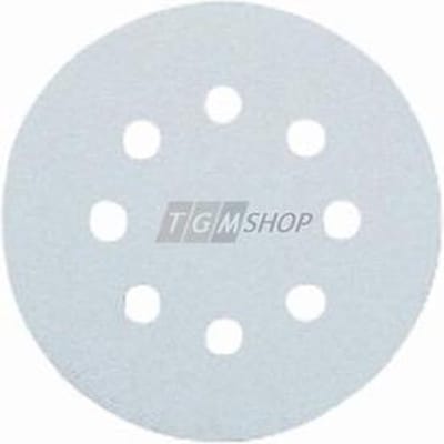 Bosch 2609256009 5 sander sanding sheets, 125 mm, K80, 8 Loeche ...