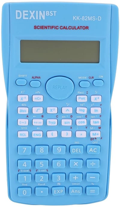 Dailygoody - Wetenschappelijke Rekenmachine - Multifunctionele Calculator - Met Harde Hoes - Roze - Geschikt voor Studenten en Professionals - Schoolb