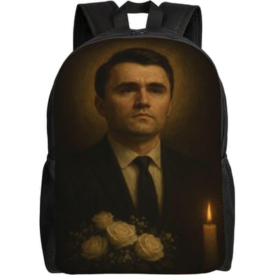 Grappige Charlie Kirk Rugzak Kampeerrugzakken Mannen Leuke Middelbare School Tassen Designer Print Rugzak (as the picture,as picture)