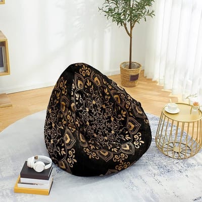 Zitzak Stoelhoes - Opbergzak - Ontspannen Zitten - Zonder Vulling - Tot 120cm - Mandala