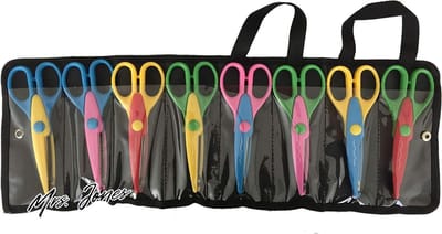 Mrs. Jones 8 Stks DIY Art Schaar Set 8 Patronen Draagtas Zak Handwerk Kit .