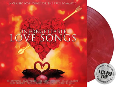 Various Artists - Unforgettable Love Songs (LP) (Coloured Vinyl)