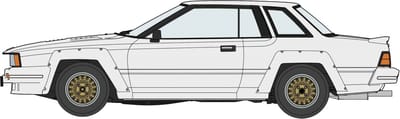 Hasegawa Modelbouwpakket Auto - 21162 Nissan 240RS - BS110 - 1983 - Auto Plastic - 1:24 - Modelbouw