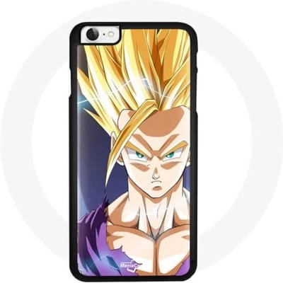 Coque - Dragon Ball - Gohan - Souple - Noir - Iphone 4