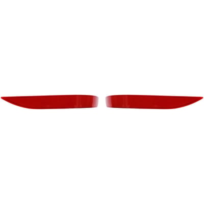 2 Pièces Réflecteur de Pare-chocs Arrière Gauche Droit 84306358 Lampe Réflecteur de Pare-chocs de Remplacement pour Chevy Equinox red