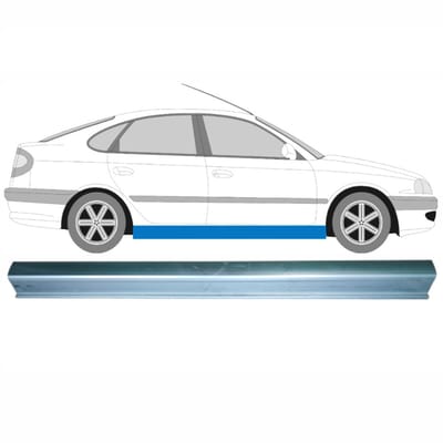 Reparatie dorpel onderste deel voor Toyota Avensis T22 1997-2003 / Rechts