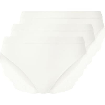 ESMARA Set van 3 dames onderbroeken (Crème, XL (48/50))