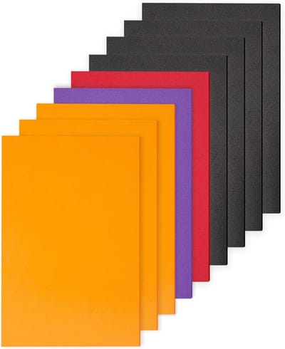 Eva Schuimplaten - Knutselplaten Foam - Doe-het-zelf Knutselen - Niet-geweven Stof - 1778 x 287 cm - Halloween Kleuren