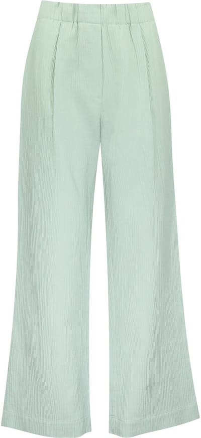 Alysi - lichtgroene pantalon - maat 32 (IT38)