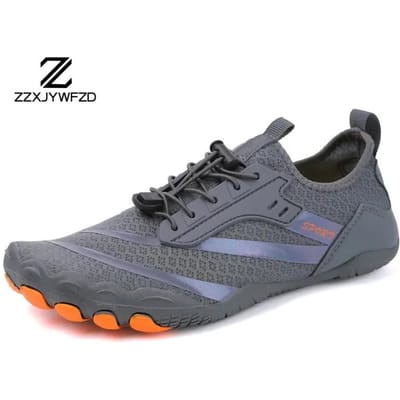 NIEUW Unisex Barefoot Schoenen Heren Outdoor Strand Watersporten Upstream Aqua Schoenen Dames Gym Sport Hardlopen Fitness Sneakers Maat 35-47 44 gray