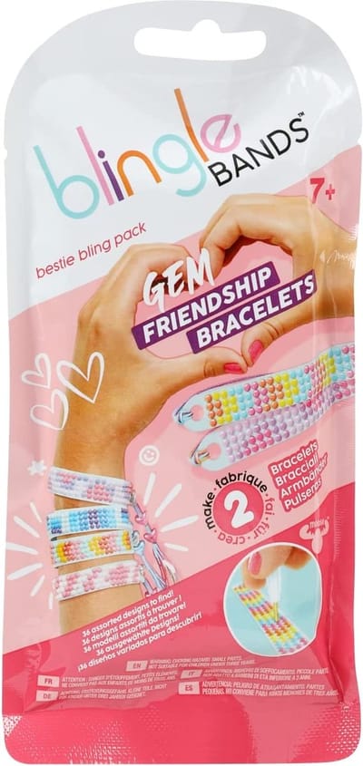 Blingle Bands Bestie Pack - DIY Armbanden voor kinderen vanaf 7 jaar - 2 vriendschapsarmbanden