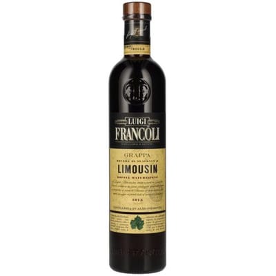 Luigi Francoli Grappa Rovere Di Slavonia & LIMOUSIN 42,5% Vol. 0,7l