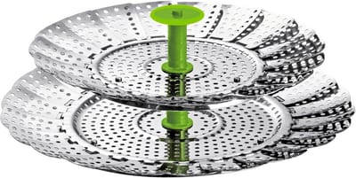 2-in-1 Stoominzet voor Pannen 14-22 cm - Universele Stoommand