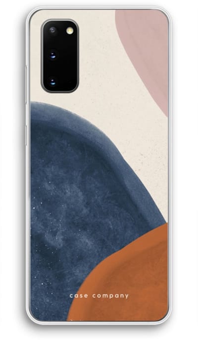 Case Company® - Hoesje geschikt voor Samsung Galaxy S20 hoesje - Geo #1 - Soft Cover Telefoonhoesje - Bescherming aan alle Kanten en Schermrand