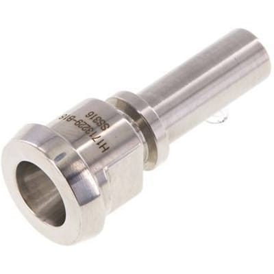 Din 11851 Melkkoppeling 28mm Laspuntstuk 1/2" (13mm) Slangpilaar Roestvrij Stalen Veiligheidskraag