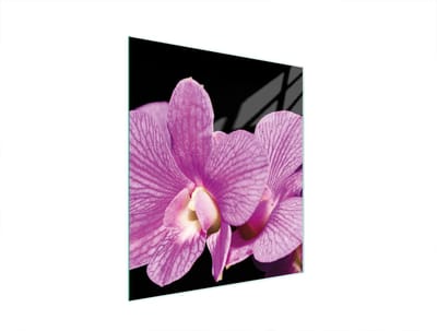 TMK ArtDeko - Serie - Glazen Snijplank - 45x52cm - Orchidee