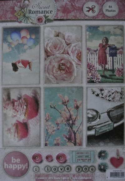 Studio light - Sweet Romance SL1361 - Stansvel/uitdrukvel - 1 stuks
