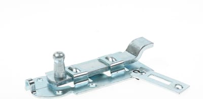 GB Rolschuif met bocht elektrolytisch verzinkt 120 x 56mm 74480