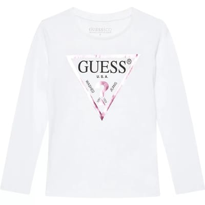 T-shirt met lange mouwen voor babymeisjes Guess Core
