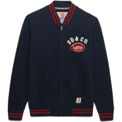 Superdry - Vintage Athletic Bomber Trainingsjack - Heren - Hoodies