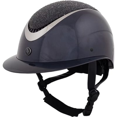 BR Rijhelm Thèta Glamourous Glossy 52/54 Navy/Gunmetal