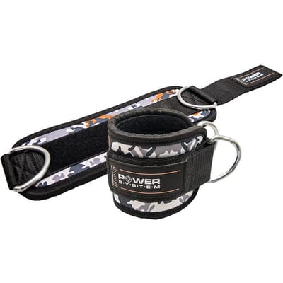Sangles de cheville Power-system camouflage-marron