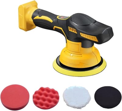 Draadloze Polijstmachine - Elektrische Buffer - Auto Onderhoud - 8 Versnellingen Instelbaar - 150 mm Plaat - One Color