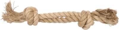 Flamingo - Hondenspeelgoed - Dubbel Touw Met 2 Knopen - 31CM