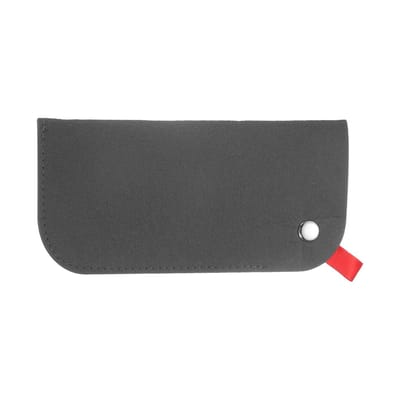 NTHProducts - Bril Etui - Soft Felt Brilhouder - Bescherming voor Zonnebril - Donkergrijs - Brillenopslag - Ideaal voor volwassenen - Compact en lichtg...